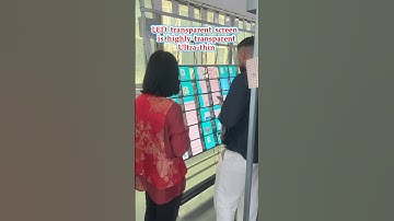 LED transparent display manufacturing factory, each one is the cost price. #leddisplay #ledscreen