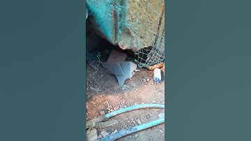 cobra trapped in fishing net😯