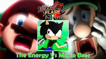 SSF2 Project B Patch 9: The Energy Vs Mario Bros (SSFU Version)