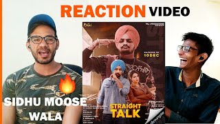 Straight Talk Reaction Video Sidhu Moose Wala ft Darsh Kamalpurewala | Latest Punjabi Songs | RB