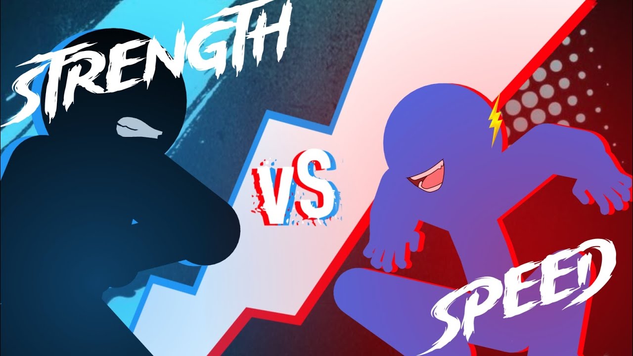 Epic Stickman Battle | Strength vs Speed | Who wins?