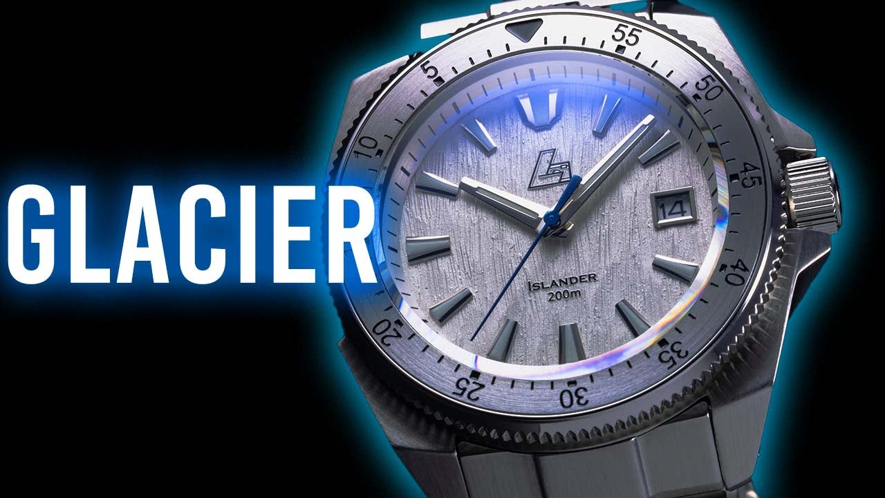 GLACIER - Limited Edition LUME SHOT x ISLANDER Watch - YouTube