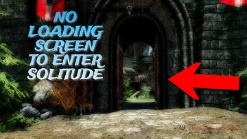 (2023) Skyrim Gameplay - Entering Solitude with no LOADING SCREEN?