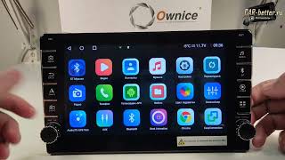 Видео-обзор топового планшета Ownice с кнопками