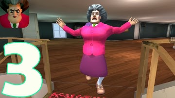 Scary Teacher 3D - Chapter 5 & 7 (BLOWN UP & ROUND 5) Gameplay Walkthrough Part 3 (iOS,Android)