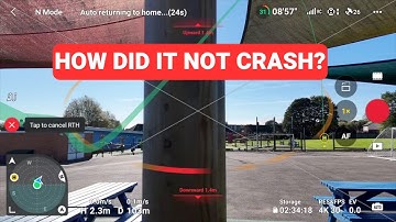 DJI Mini 4 Pro - Advanced return to home - mission impossible