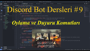 Discord Bot Dersleri #9 | Oylama ve Duyuru Komutları