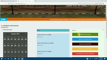Lnmu Part 1 Result 2019 Published I How To Check Lnmu Part 1 Result 2019 I Lnmu Degree Part 1