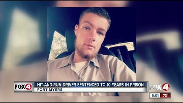 Hit-and-run driver sentenced to 10 years in prison
