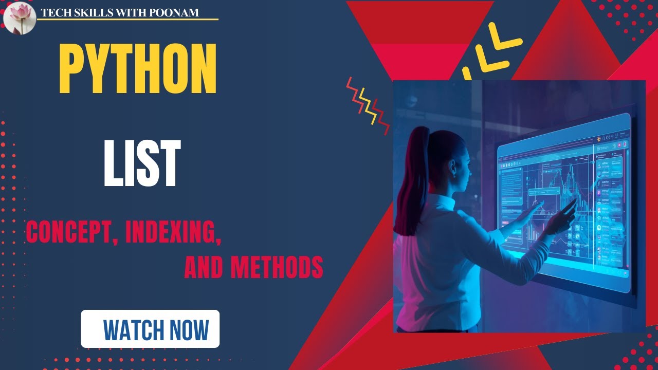 Python List Tutorial | Indexing, Methods & Examples - YouTube