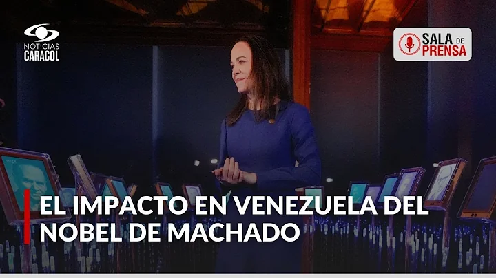 Los mensajes que deja María Corina Machado tras recibir en Oslo el premio Nobel de Paz