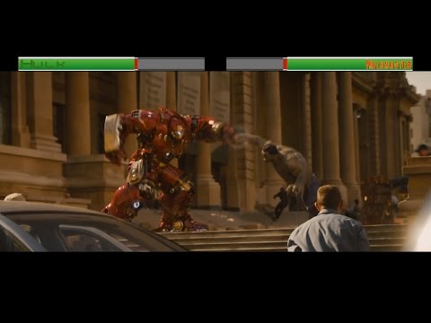 Hulk vs Hulkbuster...with healthbars