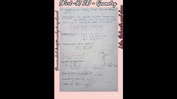 (Part-9) 3D - Geometry #geometry #3d #3d#maths #mathematics #shorts #youtubeshorts #viral #short