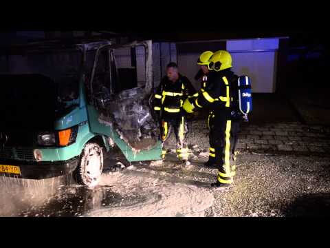 Autobrand Dominee Hoogendijkstraat Roermond 2-3-2015
