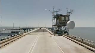 Google street view timelapse.  Lake Pontchartrain Causeway (Louisiana, USA)