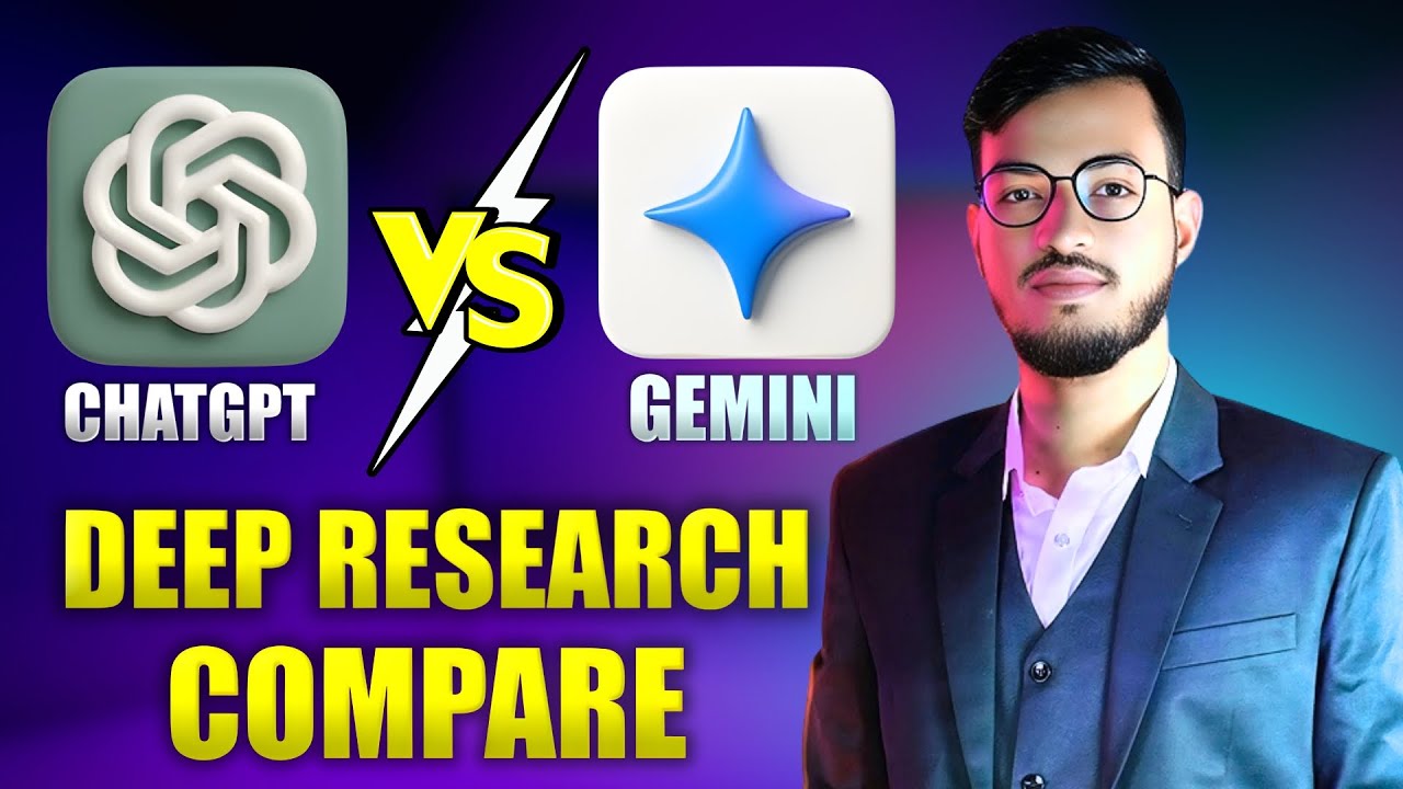 Deep Research ChatGPT vs Gemini | Which AI Understands Better in 2025 ...