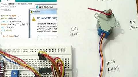 How to Control Stepper Motor with STM32F103C8