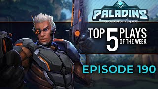Paladins - Top 5 Plays - Episode 190
Join Inuki for a look at this weeks Top 5 Plays! Have a play youd like to submit? Check out the Paladins Top 5 Plays submission form: https://inuki.tv/s/Zq7pgbgH
Follow us for updates!
https://twitter.com/PaladinsGame
https://www.instagram.com/paladinsgame/
https://facebook.com/paladinsgame
Enter a fantasy world of ancient technology in Paladins, a team-based shooter with strategy elements and deep character customization. Through a unique card system, players can amplify and augment a character’s core set of abilities to play exactly how they want to play. Paladins is a free-to-play, class-based first person shooter from Evil Mojo Games, currently available on PC, PlayStation, and Xbox. Learn more at www.paladins.com! Paladins - Top 5 Plays - Episode 190