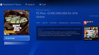 چگونه PS PLUS را مطالبه کنیم: 1000000 دلار GTA رایگان برای GTA Online در کنسول PS4؟