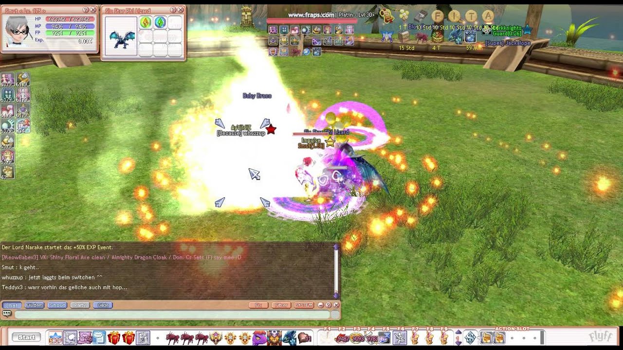 Floral Flyff - Lags in der Pvp Arena