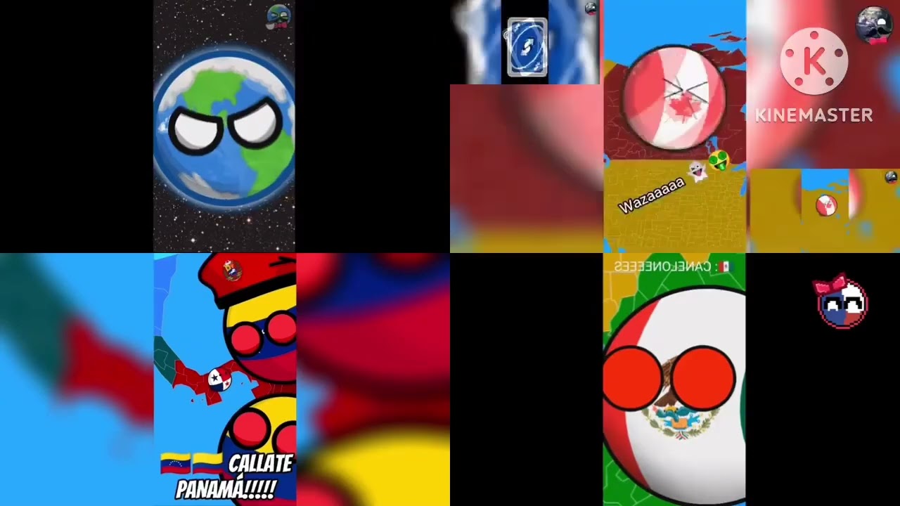 Comparacion de Sparta remix de @DSpartan_2010, @Texitas_ y camaroncito #countryballs