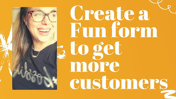 How to create a form on Typeform