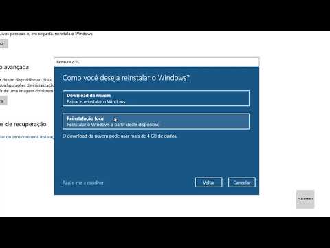 Como Resetar O PC Com Windows 10 Para As Configurações De Fábrica ( Sem Disco De Instalação )