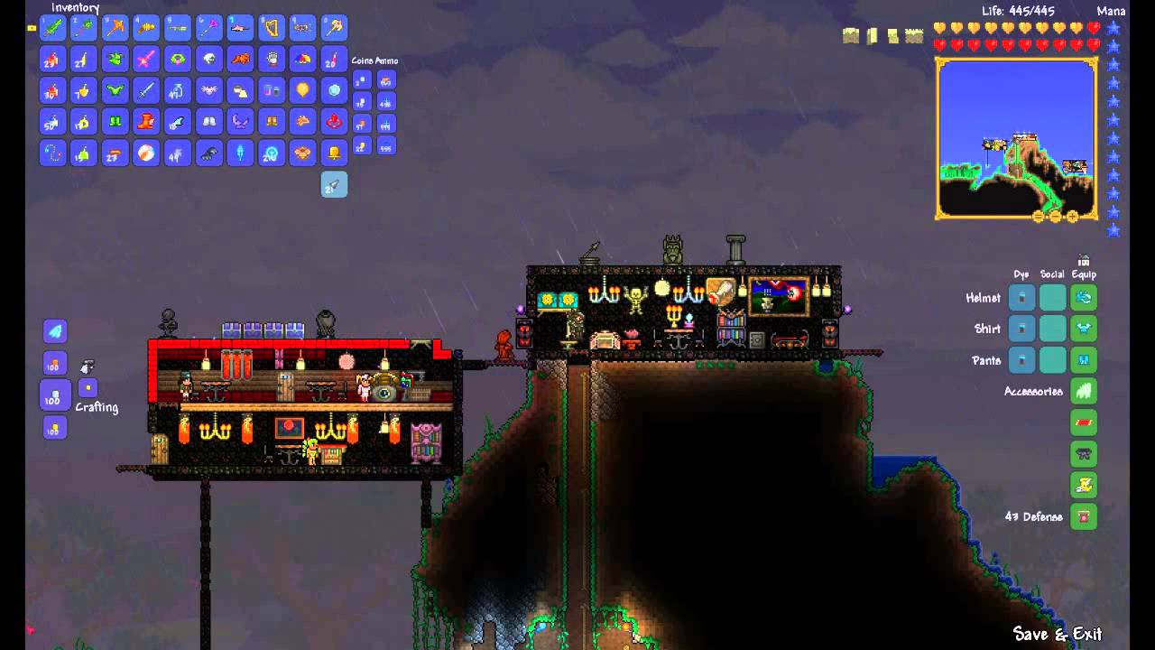 Terraria 1.2 How to Make the Frozen Wings YouTube