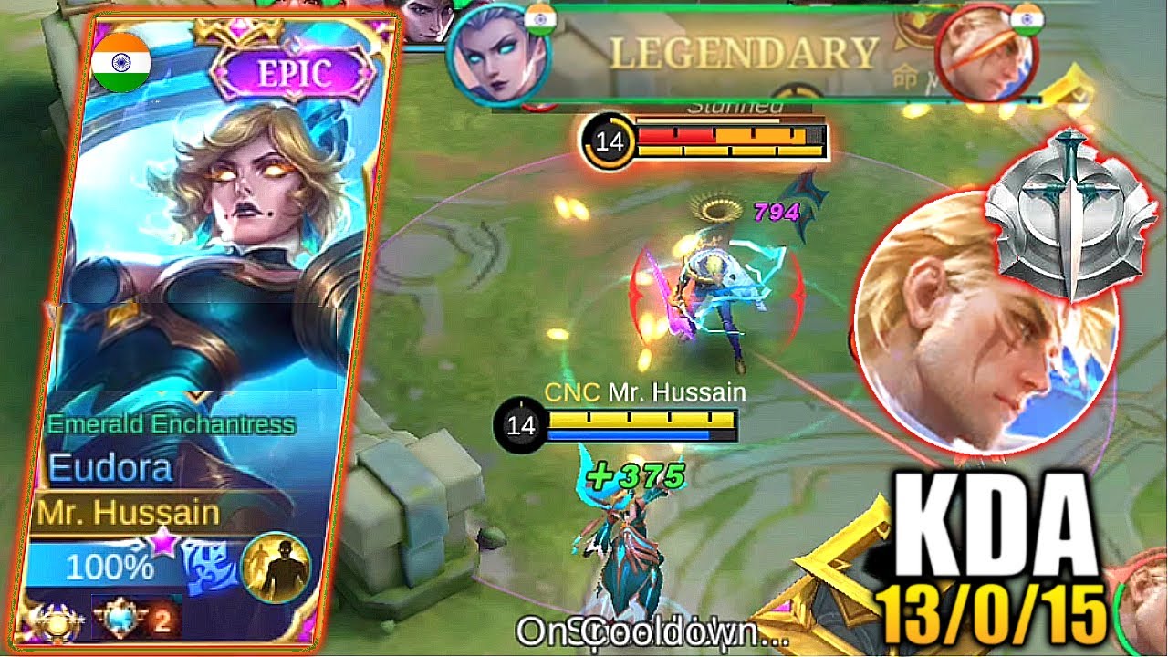 CAN NEW HERO NOLAN SURVIVE EUDORA MAX PEN ONE SHOT COMBO | Mlbb - YouTube