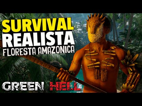 A SOBREVIVÊNCIA na FLORESTA AMAZÔNICA!!! - Green Hell 