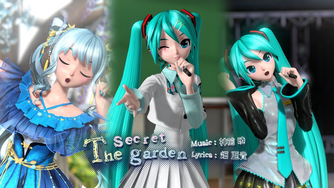 【MMD x Project DIVA】 The Secret Garden【ft.初音ミク】