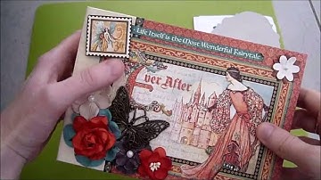 Graphic 45 Enchanted Forest Mini Album -  Video Tutorial