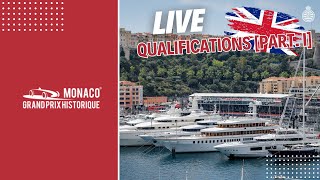 🛑 Qualifications Live Saturday Morning (Eng) | Grand Prix De Monaco Historique