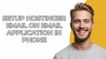 Setup Hostinger Email On Email Application In Phone - NEW! Step by Step