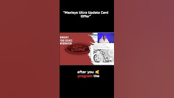 Maxisys Ultra Update Card Irresistible Offer