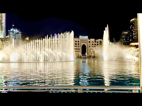 Dubai Fountain Video - Aa Bali Habibi by Elissa - November 2020