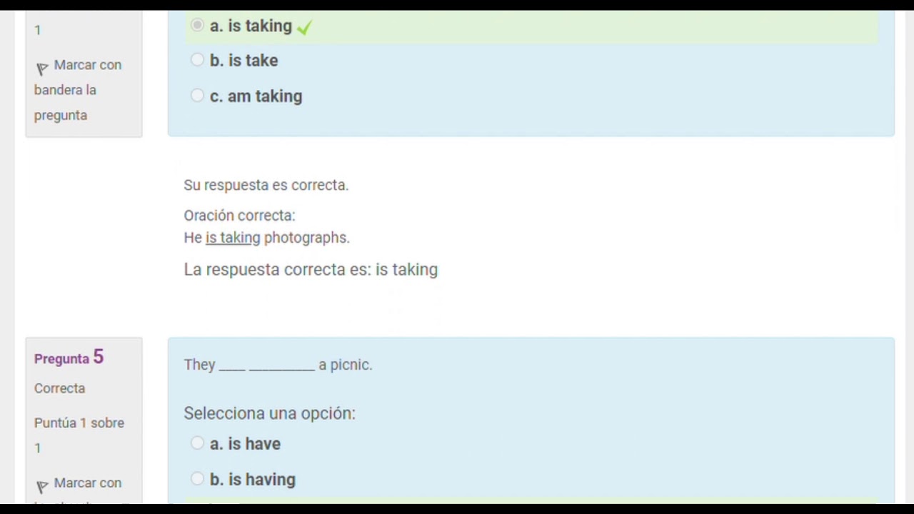 Actividad formativa 1 What are they doing - YouTube