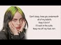 Billie Eilish BITTERSUITE Lyrics Billie Eilish BITTERSUITE Lyrics