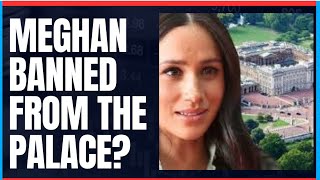 MEGHAN - HARRY BANNED FROM BUCKINGHAM PALACE ..LATEST #royal #meghanandharry #meghanmarkle