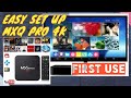 EASY SET UP MXQ PRO 4K ANDROID ULTRA HD TV BOX / HOW TO / SET-UP / SET UP /