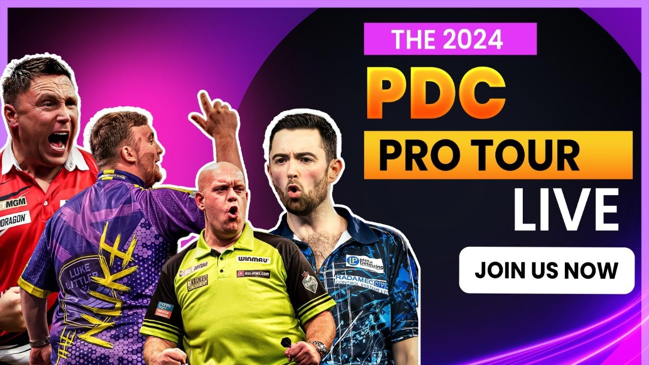 2024 PDC Pro Tour Live Players Championship 06 YouTube
