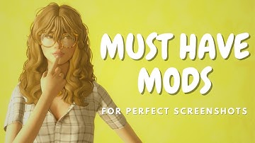 Must Have Sims 4 Mods for PERFECT Screenshots! | #sims4 #sims4mods #thesims4