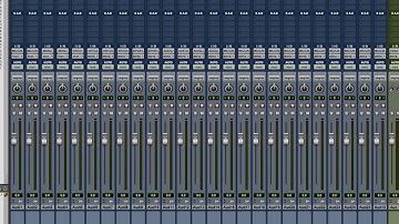 Edit & Mix Display Options II: How To Change The Mix Window Track Width In Pro Tools