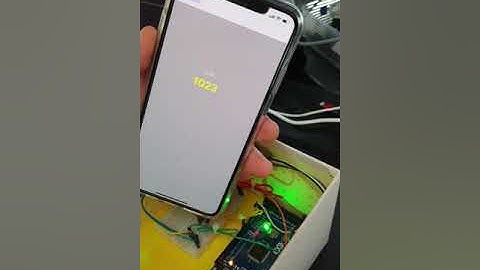 Test iPhone application with Arduino and Sensors through Bluetooth