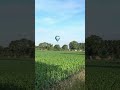 Путешествие на воздушном шаре, полёт на воздушном шаре, Франция