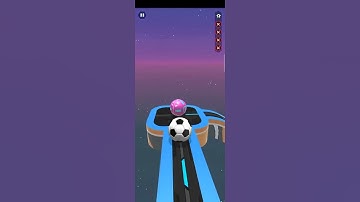 Sky Rolling Ball 3D Gameplay level 54 walkthrough Solution Android iOS #viral