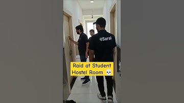 Raid at eSaral Gurukul Student Hostel Room 😱 Bachcha Pakda Gaya 😡 #shorts #esaral #jee #neet #kota