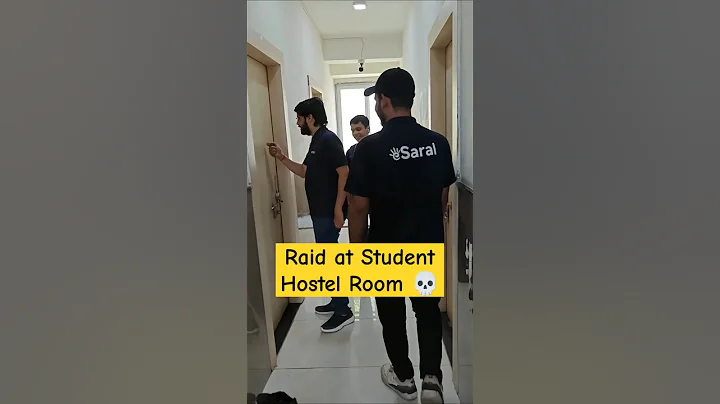 Raid at eSaral Gurukul Student Hostel Room 😱 Bachcha Pakda Gaya 😡 #shorts #esaral #jee #neet #kota