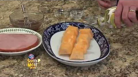 BBQ Honey Glazed Ham Steaks