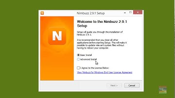 How to install Nimbuzz in Windows
